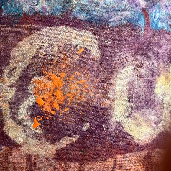 ONE OF A KIND HAND PAINTED THE CURE XL TEE SHIRT XL - Picture 4 of 7